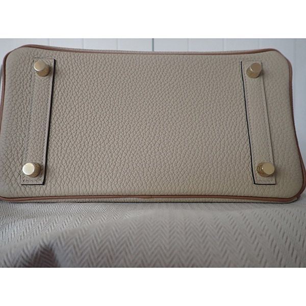 エルメス バーキン25 コピー ハンドバッグ トレンチ/ゴールド